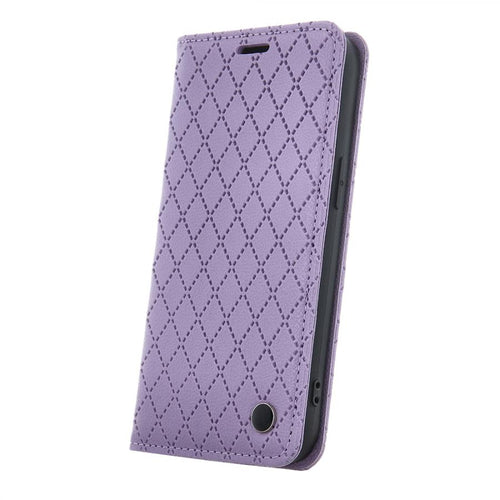 custodia a libro huawei p30 lite con porta carte di credito lilla