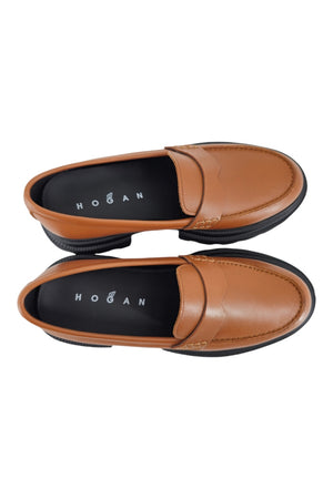 Hogan Scarpe basse Marrone da donna