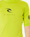 Lycra Rip Curl Corp Short Sleeve UV Boy