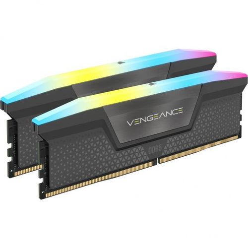 CORSAIR RAM VENGEANCE RGB DDR5 64GB (2 x 32GB) DDR5 6000 CL30-36-36-76 1.40V INTEL XMP AMD EXPO -