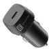 caricabatterie da auto usbc  20w  nero