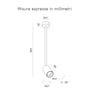 Faretto moderno Gea Led GFA1396 GU10 LED orientabile spot soffitto