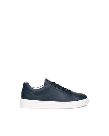 Nero Giardini sneakers uomo in pelle blu E400240U207