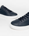 Nero Giardini sneakers uomo in pelle blu E400240U207
