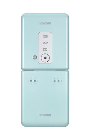 Brondi Flipper telefono cellulare dual sim,Flip attivo.Torcia, Bluetooth,display 2.4Vivavoce e vibrazione
