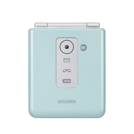 Brondi Flipper telefono cellulare dual sim,Flip attivo.Torcia, Bluetooth,display 2.4Vivavoce e vibrazione