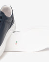 Nero Giardini sneakers uomo in pelle blu E400240U207
