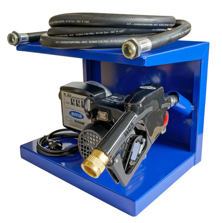 Distributore ad uso privato per gasolio "Easy Pump" completo di contalitri pompa pistola manuale e tubo