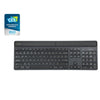 Targus Sustainable Energy Harvesting EcoSmart tastiera Universale Bluetooth QWERTY Nordic Nero (Targus EcoSmart - tastatur - b?redygti)