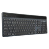Targus Sustainable Energy Harvesting EcoSmart tastiera Universale Bluetooth QWERTY Nordic Nero (Targus EcoSmart - tastatur - b?redygti)