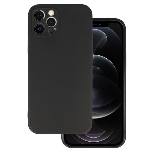 cover silicone iphone 12 pro max black