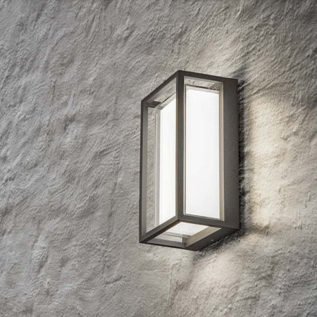Applique esterno Gea Led GES2101 LED IP65 moderno alluminio