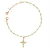 Rue des Mille - Bracciale Rosario con Croce Pendente
