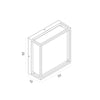 Plafoniera esterno Gea Led GES2092 LED IP65 classico alluminio soffitto parete