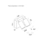 Applique esterno Gea Led GES2073 LED IP65 alluminio spot orientabile moderno