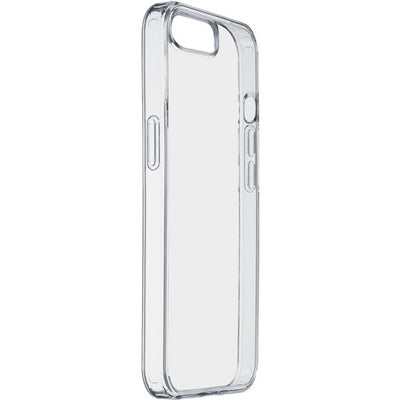 cover iphone 16E trasparenterigida con bordi in gomma per un’elevata protezione dello smartphone.