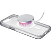cover iphone 16E trasparente magsafe rigida con bordi in gomma per un’elevata protezione dello smartphone.