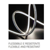 Neon flessibile Gea Led NEON FLEX 3D GST210 LED 5m IP66 silicone dimmerabile