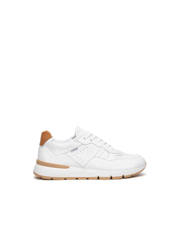 Nero Giardini sneakers uomo in pelle bianco E500641U707