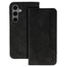 custodia a libro samsung a26 con porta carte di credito chiusura magnetica nera