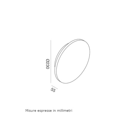 Applique esterno Gea Led GES2080 LED IP65 alluminio lampada parete