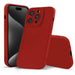 cover in silicone per samsung a26 rossa