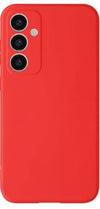 cover in silicone per samsung a56 rossa