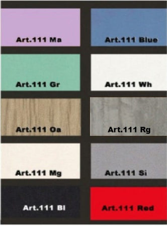 Pannello dogato a muro completo di accessori cm. 90x124h vari colori a scelta