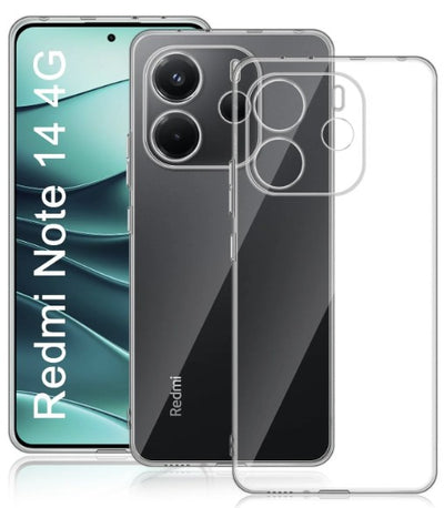 custodia in tpu xiaomi redmi note 14 4g trasparente