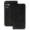 custodia a libro sansung a56 con porta carte di credito chiusura magnetica nera