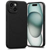cover silicone iphone 15 pro nera compatibile magsafe