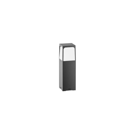 Lampioncino moderno Gea Led GES2031 E27 LED IP44 alluminio policarbonato bollard