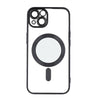 cover samsung A36 trasparente/ nera compatibile magsafe