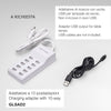 Abat jour esterno batteria Gea Led BRILLIA LED IP54 batteria USB lampade tavolo