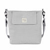 Borsa fasciatoio Pasito a Pasito Walking Mum I Love Vichy Grigio