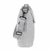 Borsa fasciatoio Pasito a Pasito Walking Mum I Love Vichy Grigio