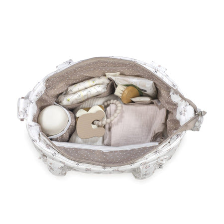 Borsa Tracolla Pasito a Pasito Walking Mum Botton Flowers