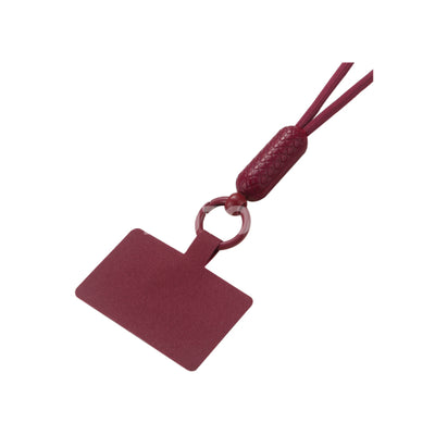 laccio portatelefono universale da collo rosso bordeaux