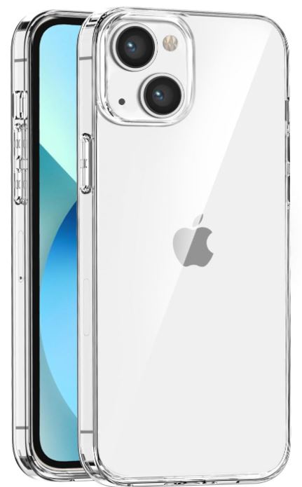 cover  silicone iphone 13 mini trasparente