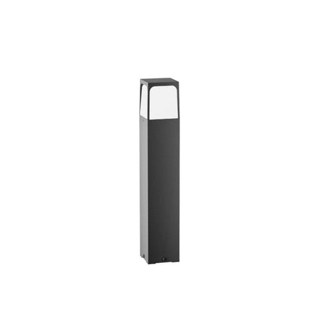 Lampioncino moderno Gea Led GES2032 E27 LED IP44 alluminio policarbonato bollard