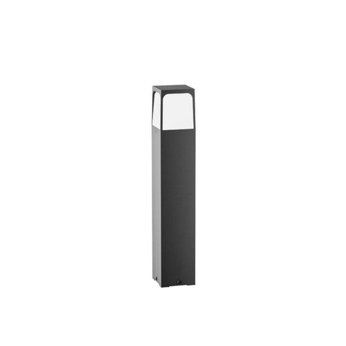 Lampioncino moderno Gea Led GES2032 E27 LED IP44 alluminio policarbonato bollard