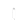 Lampioncino moderno Gea Led GES2033 E27 LED IP44 alluminio policarbonato bollard
