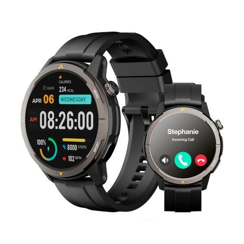 Smart Watch Display AMOLED da 1,43, Bluetooth versione IP68, modalità sport GPS integrato, altimetro con sensore compass