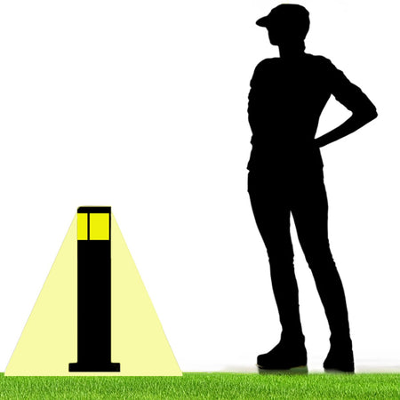 Lampioncino classico Gea Led GES2022 E27 LED IP44 alluminio policarbonato bollard