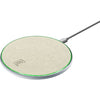 caricabatterie wireless stand bianco