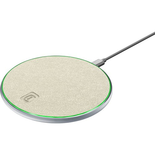 caricabatterie wireless stand bianco