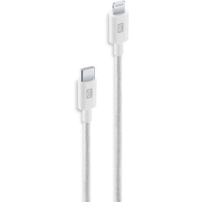 cavo dati 150 cm usb-c / lighting telato bianco