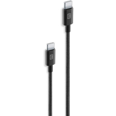 cavo dati 60 cm usb-c / usb-c telato nero