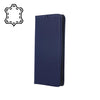 custodia a libro samsung a05S con porta carte di credito chiusura magnetica blu