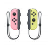 Set 2 Controller Joy-Con Colore Rosa Pastello e Giallo Pastello